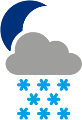 leichte Schneeschauer